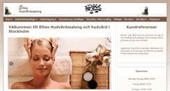 Desktop Screenshot of hudterapeuten.com